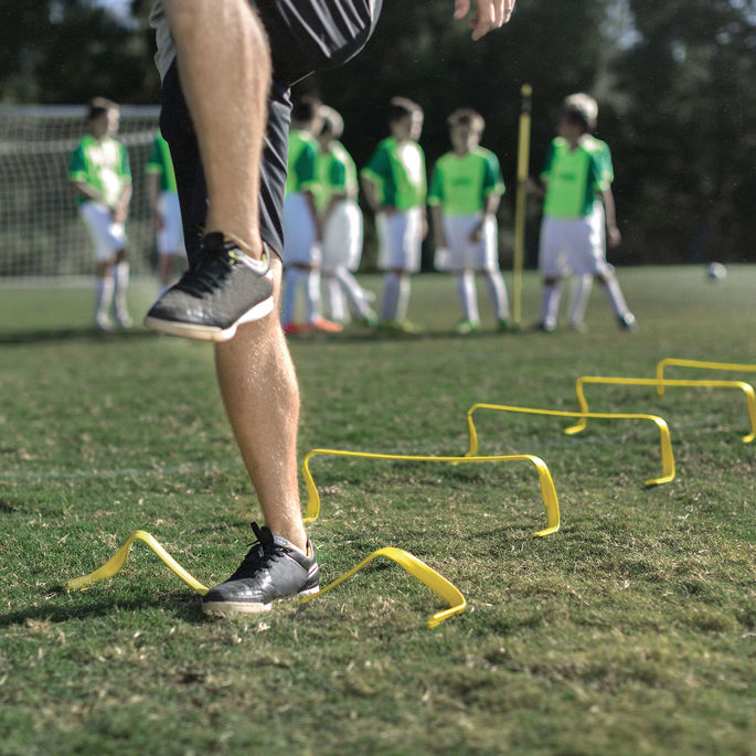 Gemscream 5 Pcs 6'' Speed Agility Training Hurdles Detachable