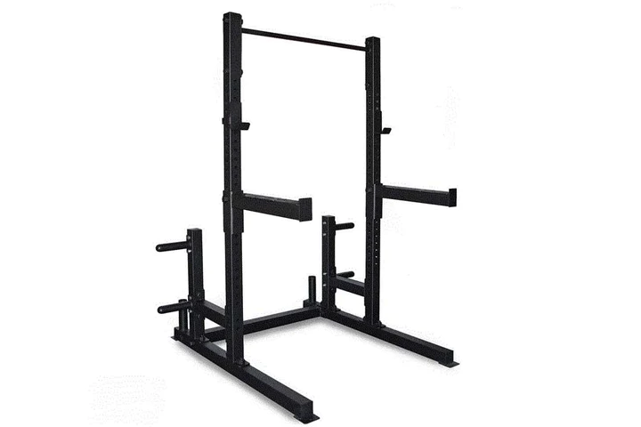 3X3 7.5FT HALF RACK W STORAGE Ultimate Fitness Outlet