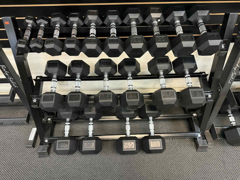 5-50LB DUMBBELL SET