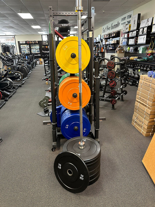 BEGINNER BUMPER PLATE SET W/ BAR