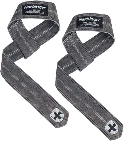 HARBINGER LEATHER LIFTING STRAPS