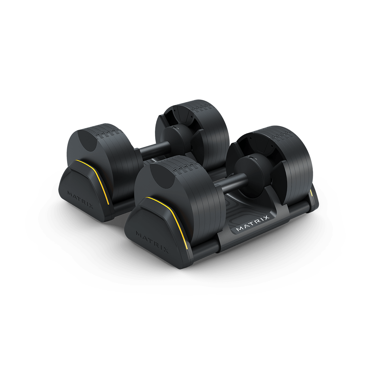 MATRIX 50LB ADJUSTABLE DUMBBELLS