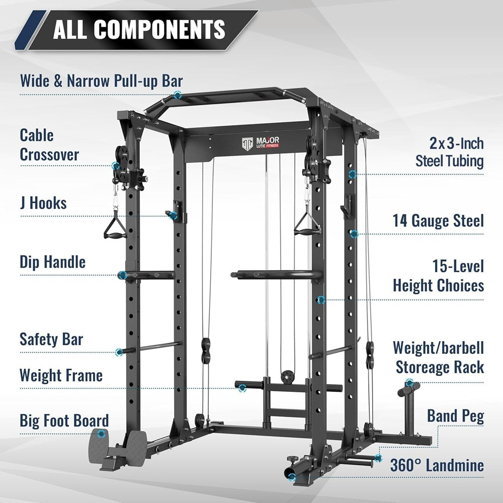 MAJOR FITNESS PLM03 POWER RACK