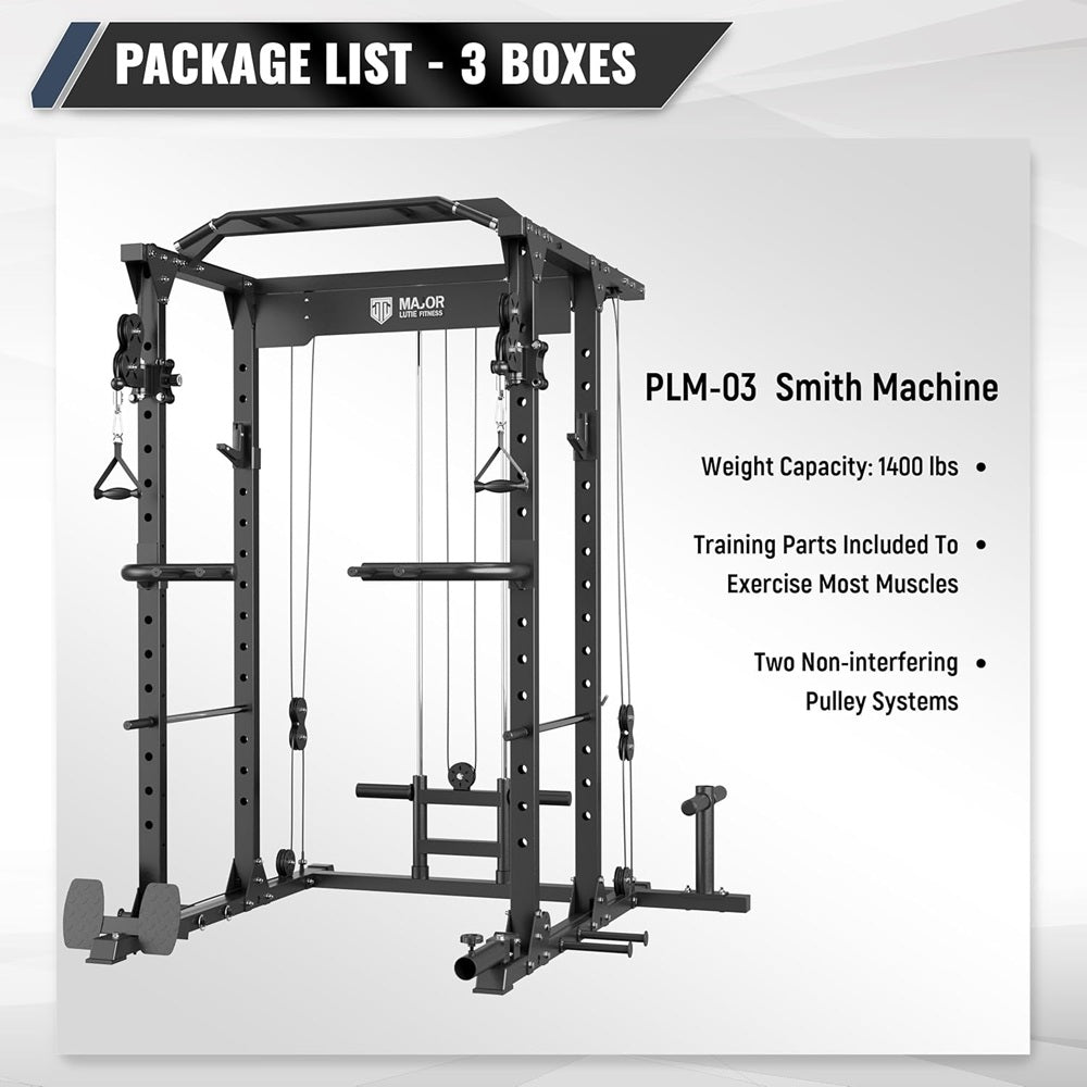 MAJOR FITNESS PLM03 POWER RACK