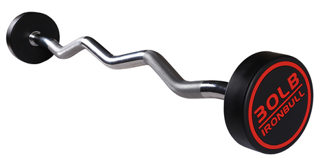 FIXED CURL BAR - RUBBER