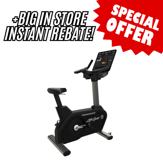 LIFE FITNESS CLUB SERIES UPRIGHT BIKE