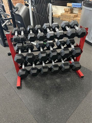 5-50LB DUMBBELL SET