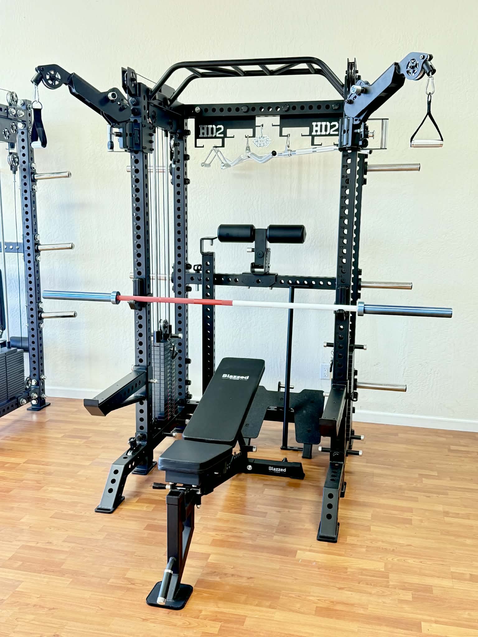 HD2 SQUAT RACK FUNCTIONAL TRAINER