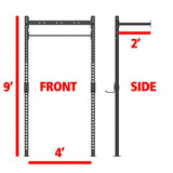XM V1 WALL MOUNT SQUAT RACK