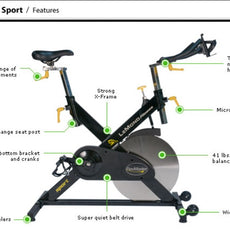LEMOND REVMASTER SPORT INDOOR CYCLE – Ultimate Fitness Outlet