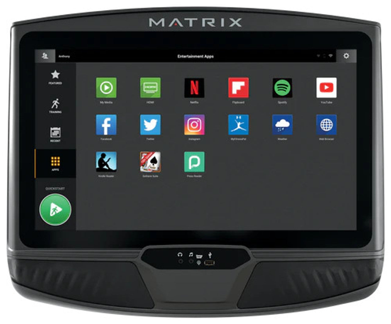 Matrix E50 Elliptical Trainer - Thumbnail 2
