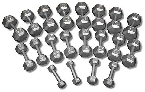 CAST IRON DUMBBELLS