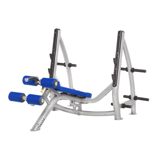 HOIST CF-3177-A CLUB LEVEL OLY DECLINE BENCH W/ STORAGE